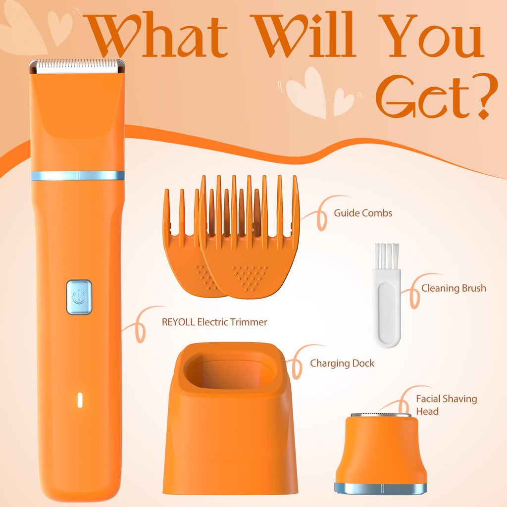Painless Bikini Trimmer for Women – Smooth Skin in Seconds
