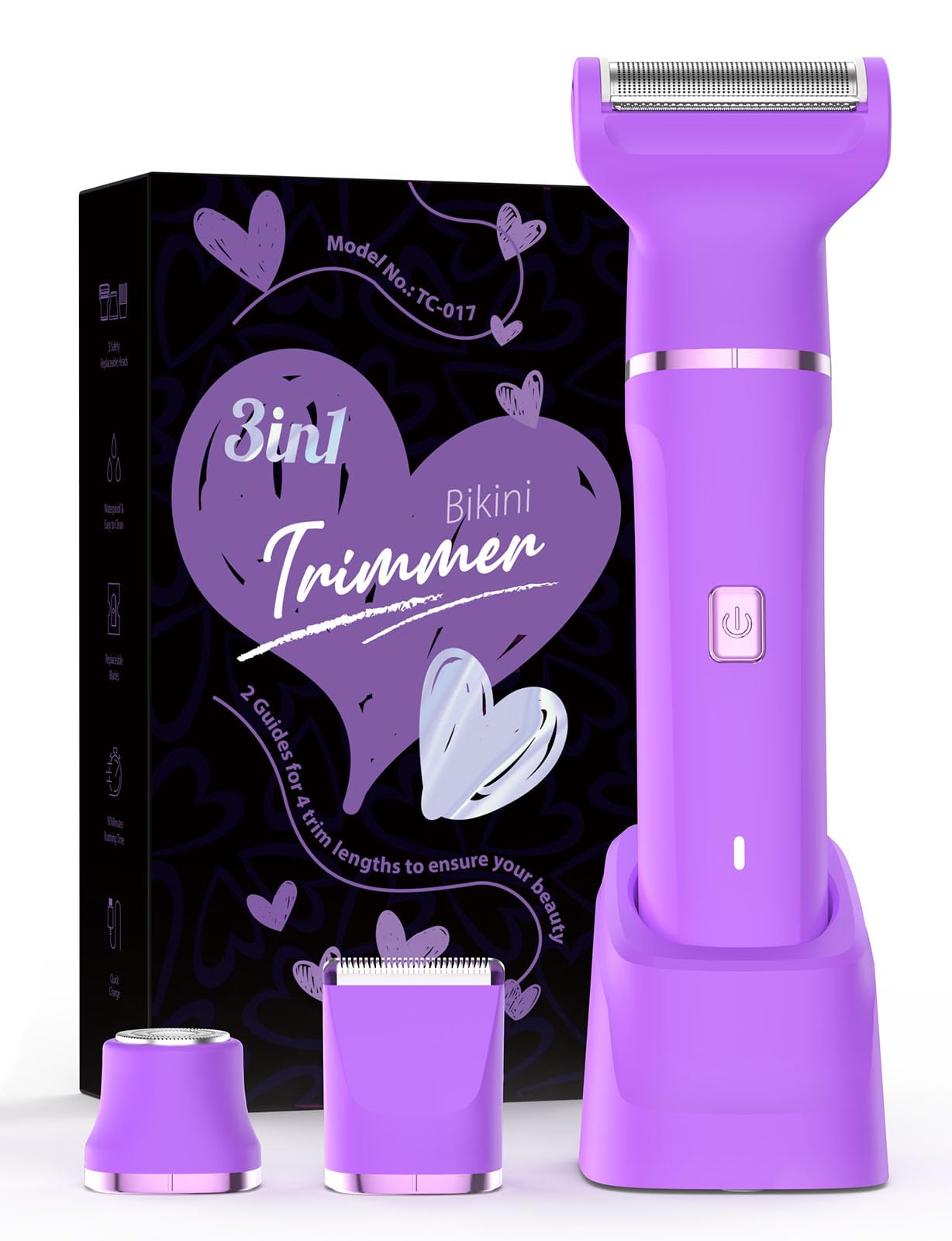 Painless Bikini Trimmer for Women – Smooth Skin in Seconds ✨