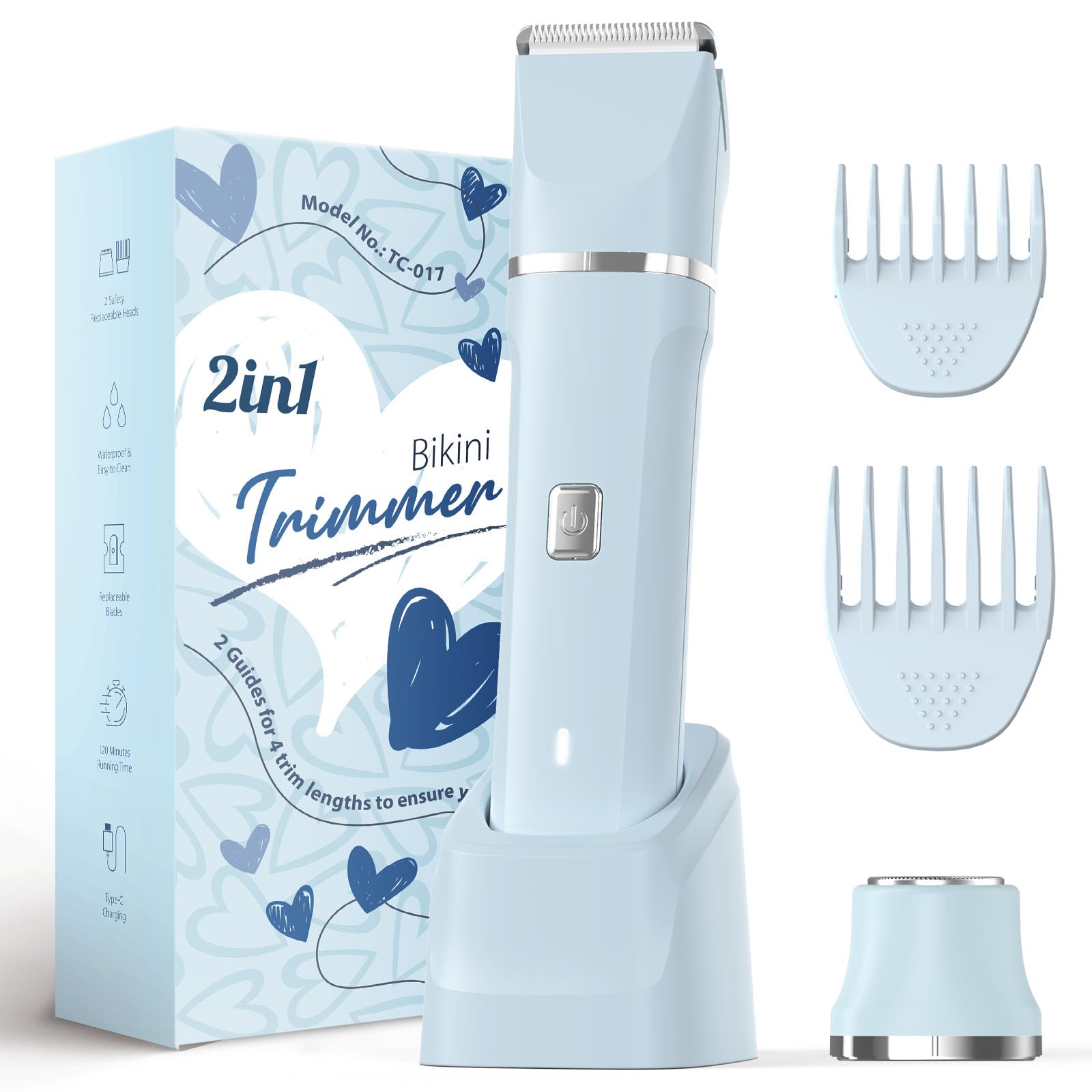 Painless Bikini Trimmer for Women – Smooth Skin in Seconds ✨