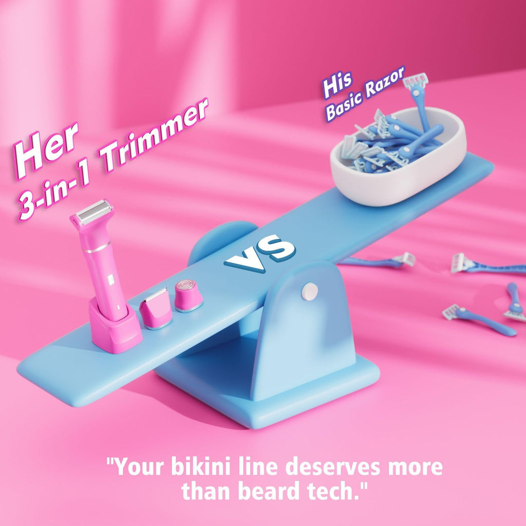 Painless Bikini Trimmer for Women – Smooth Skin in Seconds