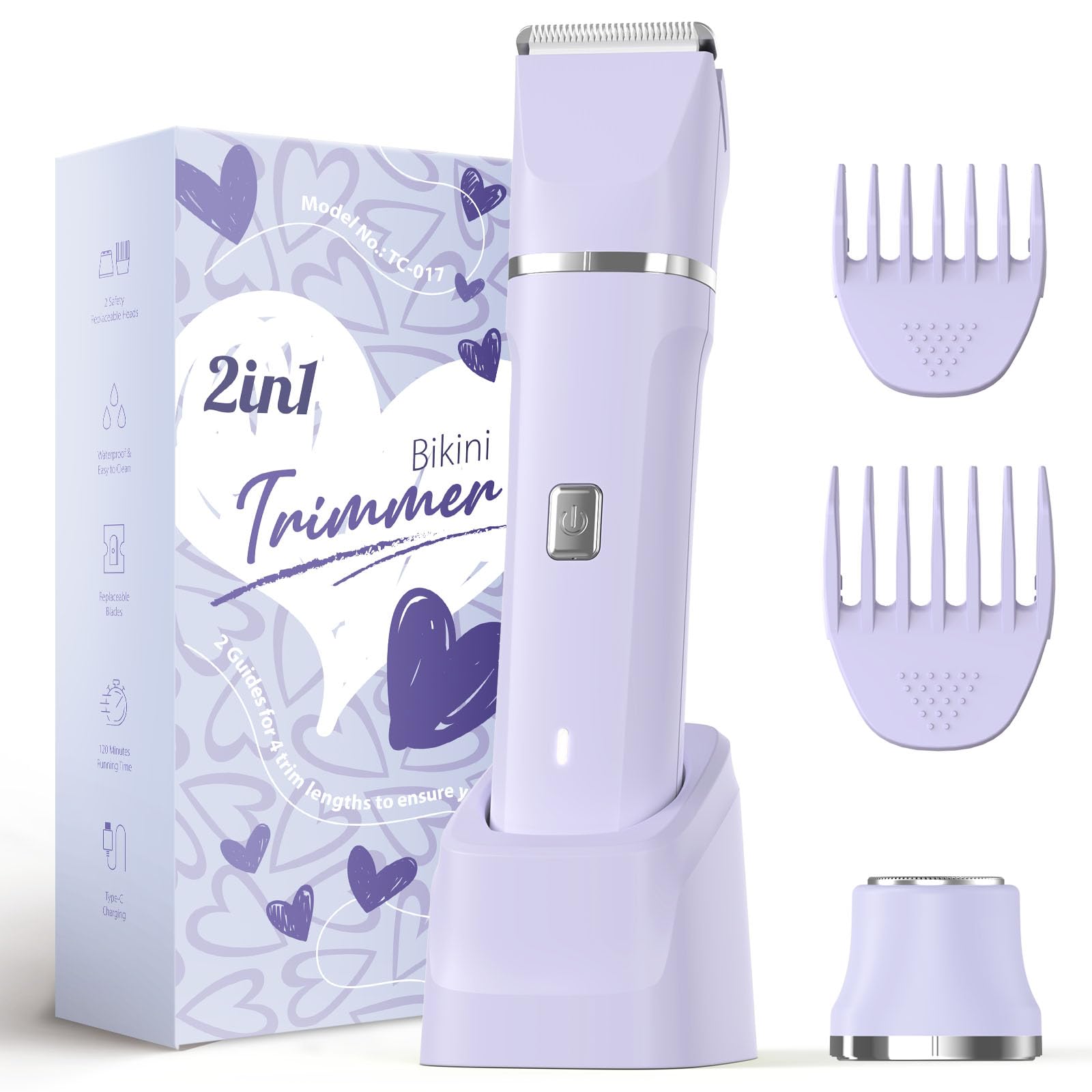 Painless Bikini Trimmer for Women – Smooth Skin in Seconds ✨