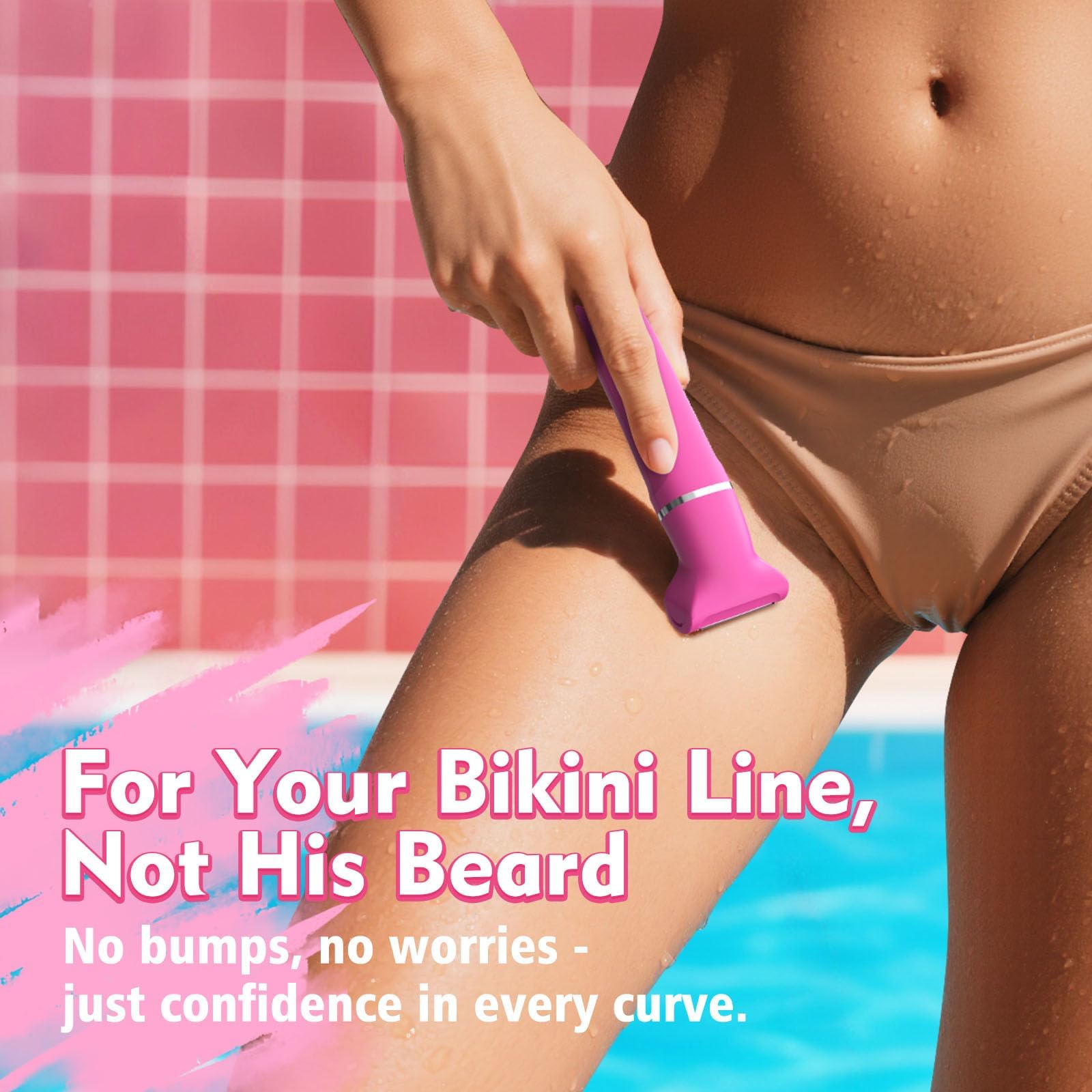 Painless Bikini Trimmer for Women – Smooth Skin in Seconds