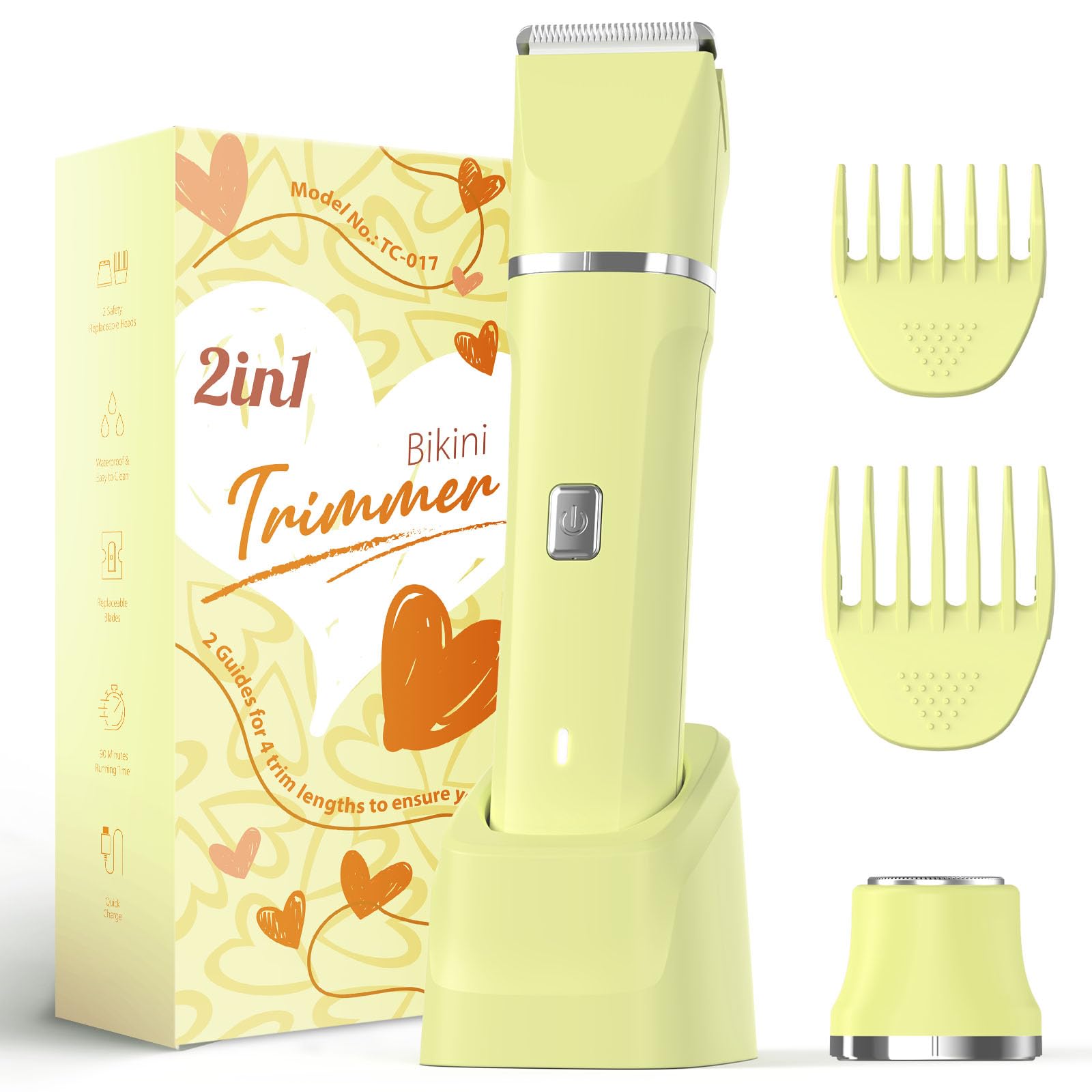 Painless Bikini Trimmer for Women – Smooth Skin in Seconds ✨