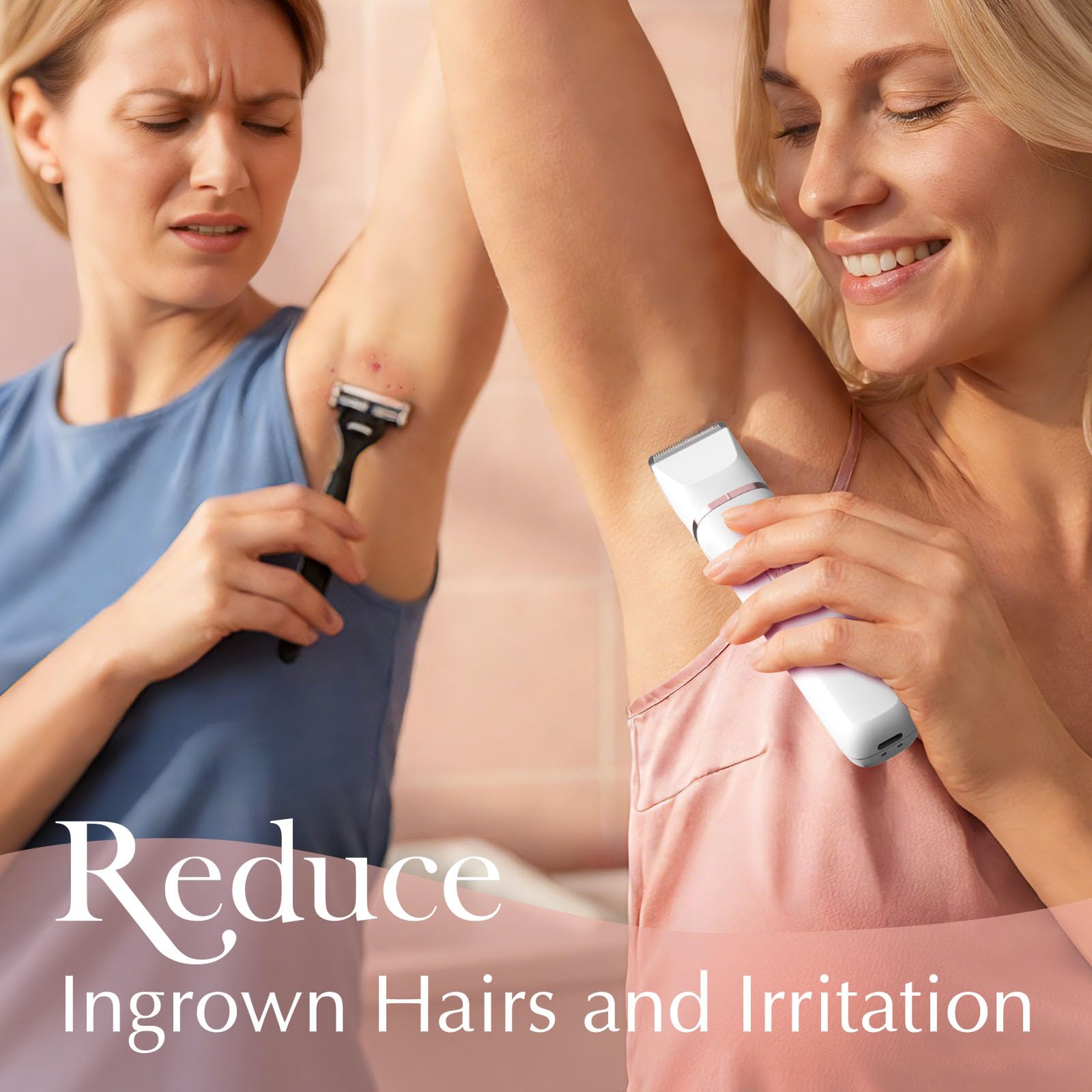 Painless Bikini Trimmer for Women – Smooth Skin in Seconds
