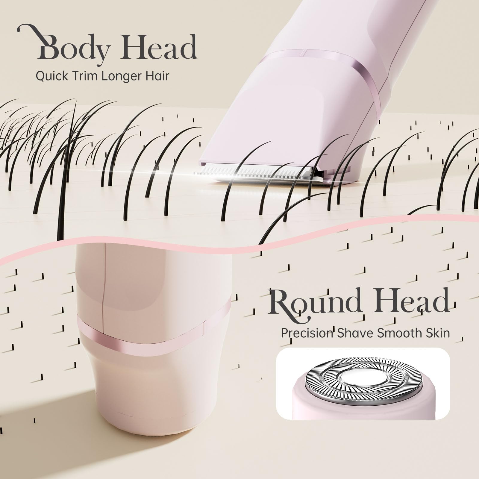 Painless Bikini Trimmer for Women – Smooth Skin in Seconds