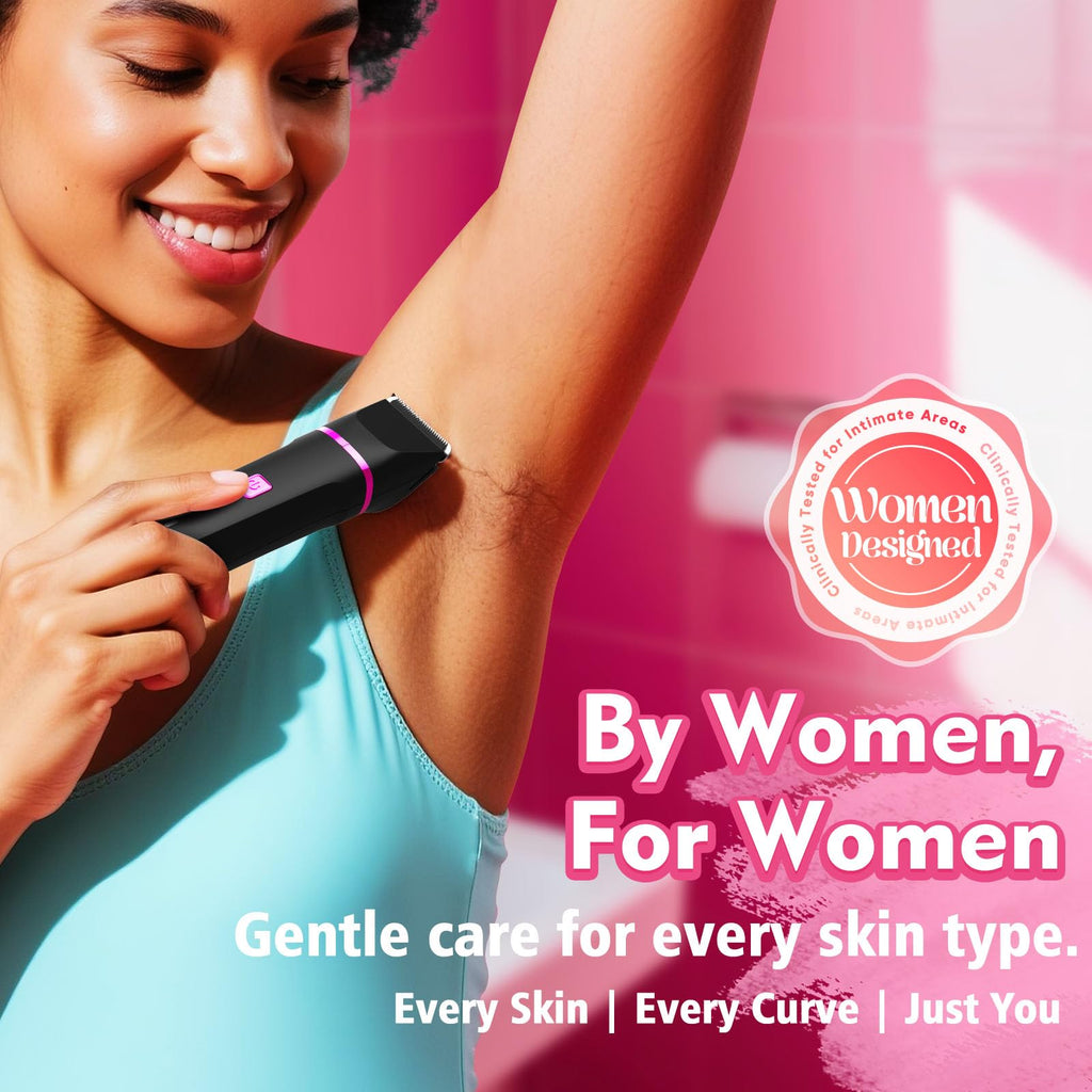 Painless Bikini Trimmer for Women – Smooth Skin in Seconds