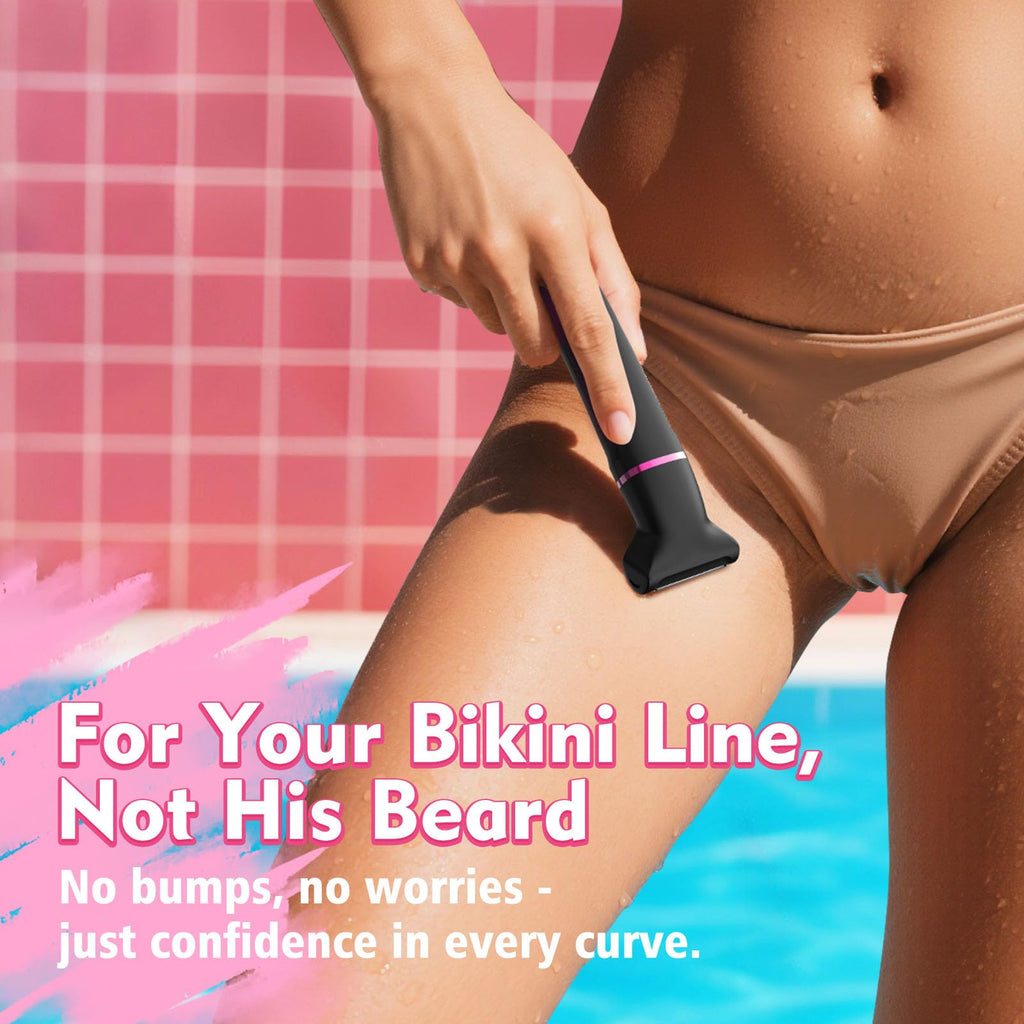 Painless Bikini Trimmer for Women – Smooth Skin in Seconds