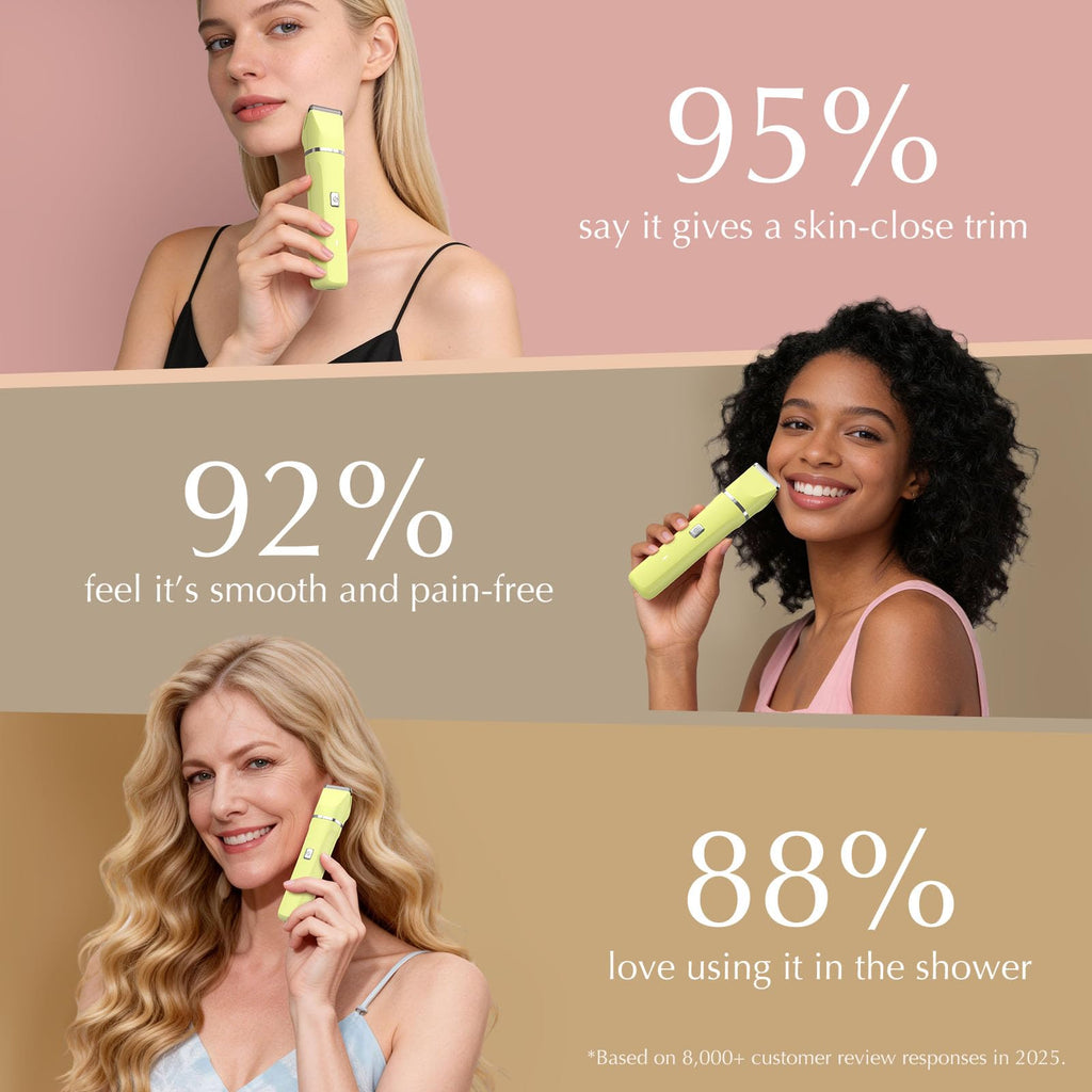 Painless Bikini Trimmer for Women – Smooth Skin in Seconds
