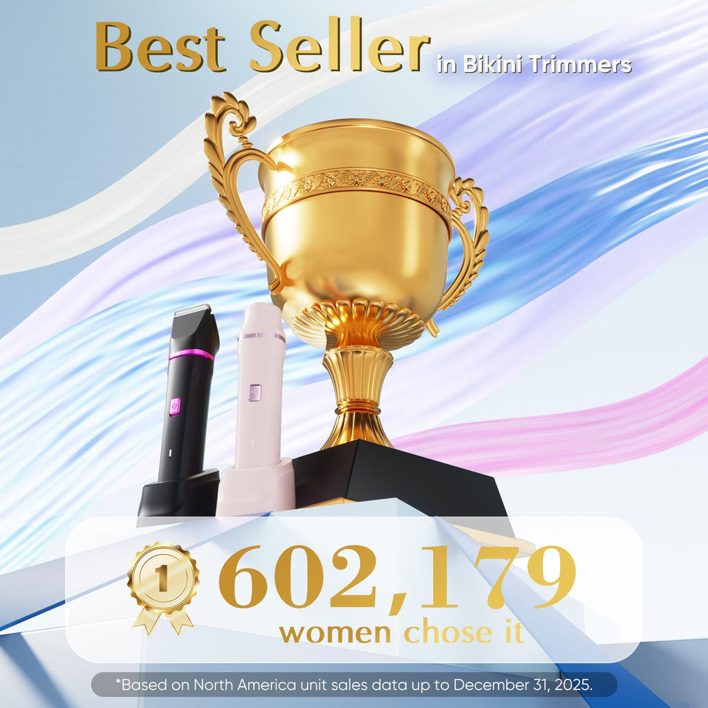 Painless Bikini Trimmer for Women – Smooth Skin in Seconds