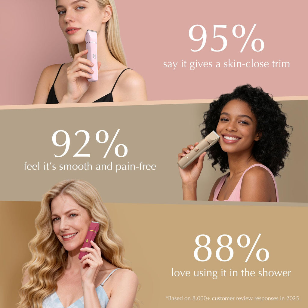 Painless Bikini Trimmer for Women – Smooth Skin in Seconds