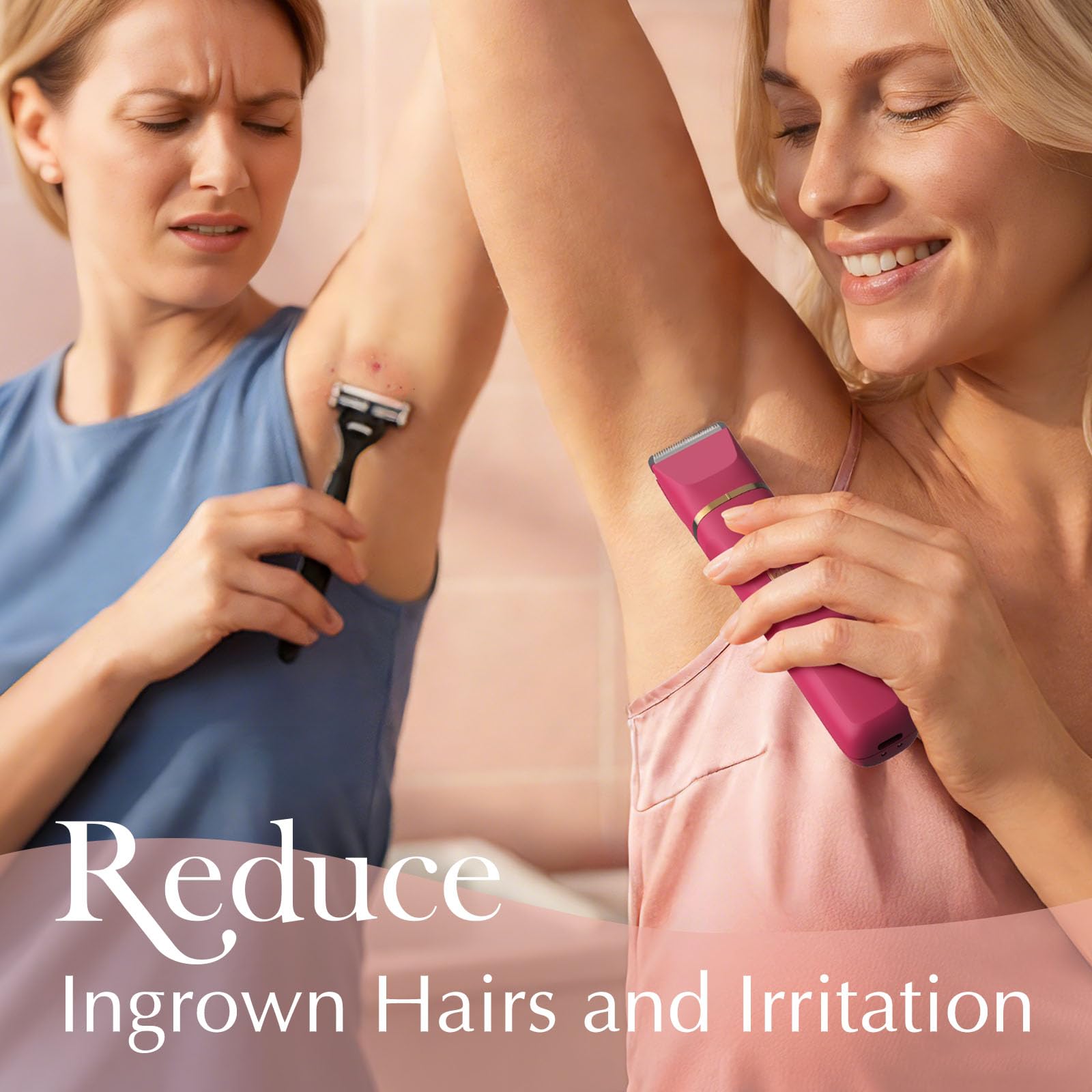 Painless Bikini Trimmer for Women – Smooth Skin in Seconds