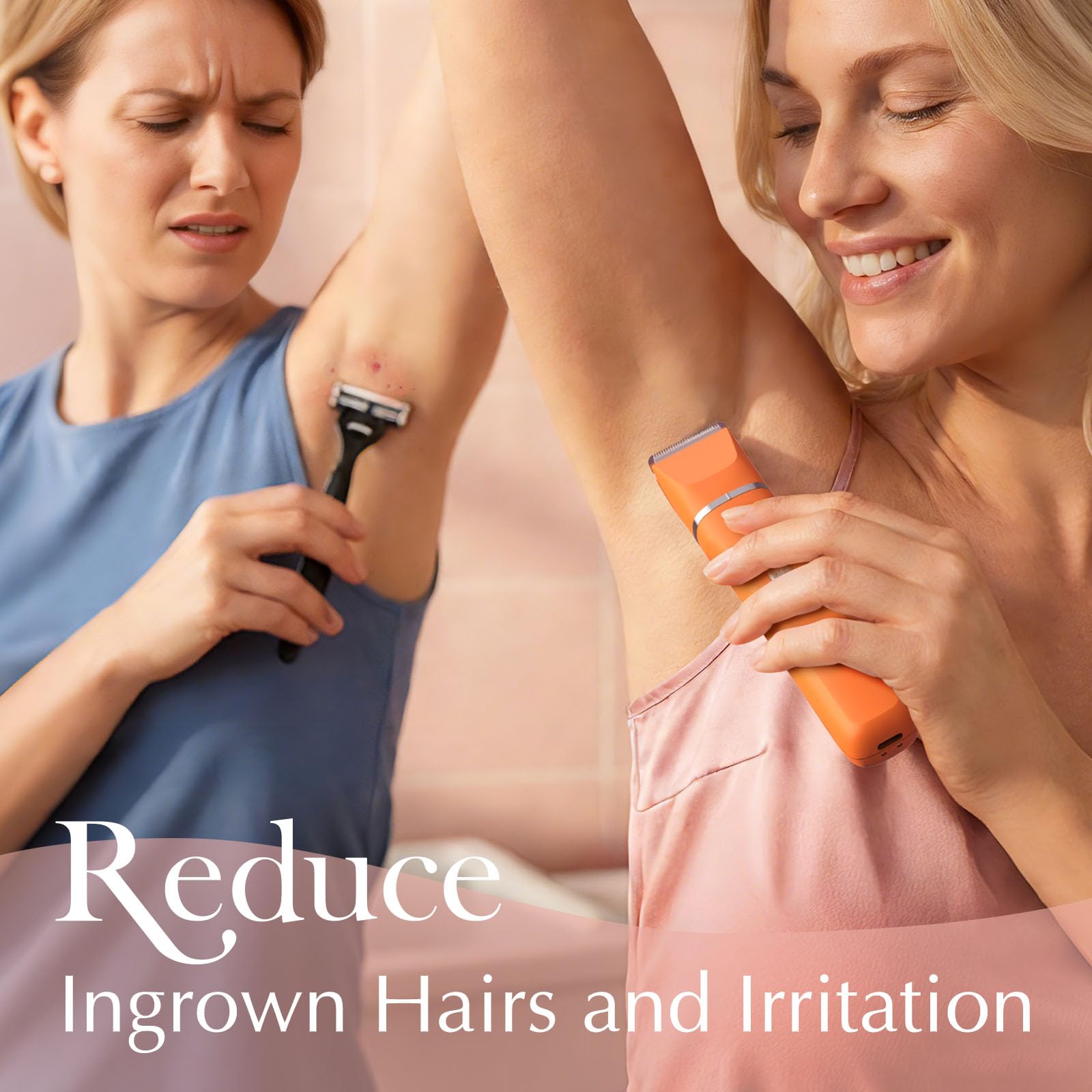 Painless Bikini Trimmer for Women – Smooth Skin in Seconds