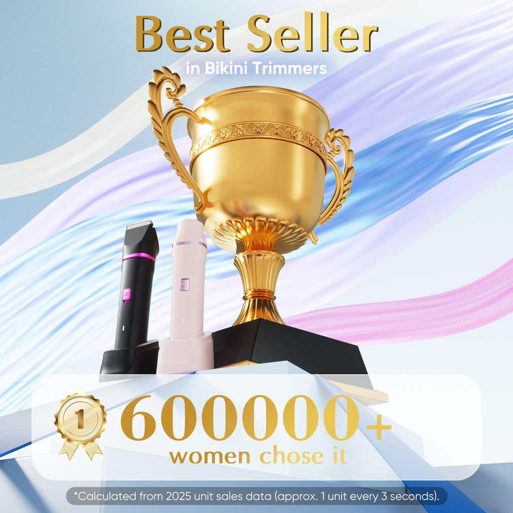 Painless Bikini Trimmer for Women – Smooth Skin in Seconds
