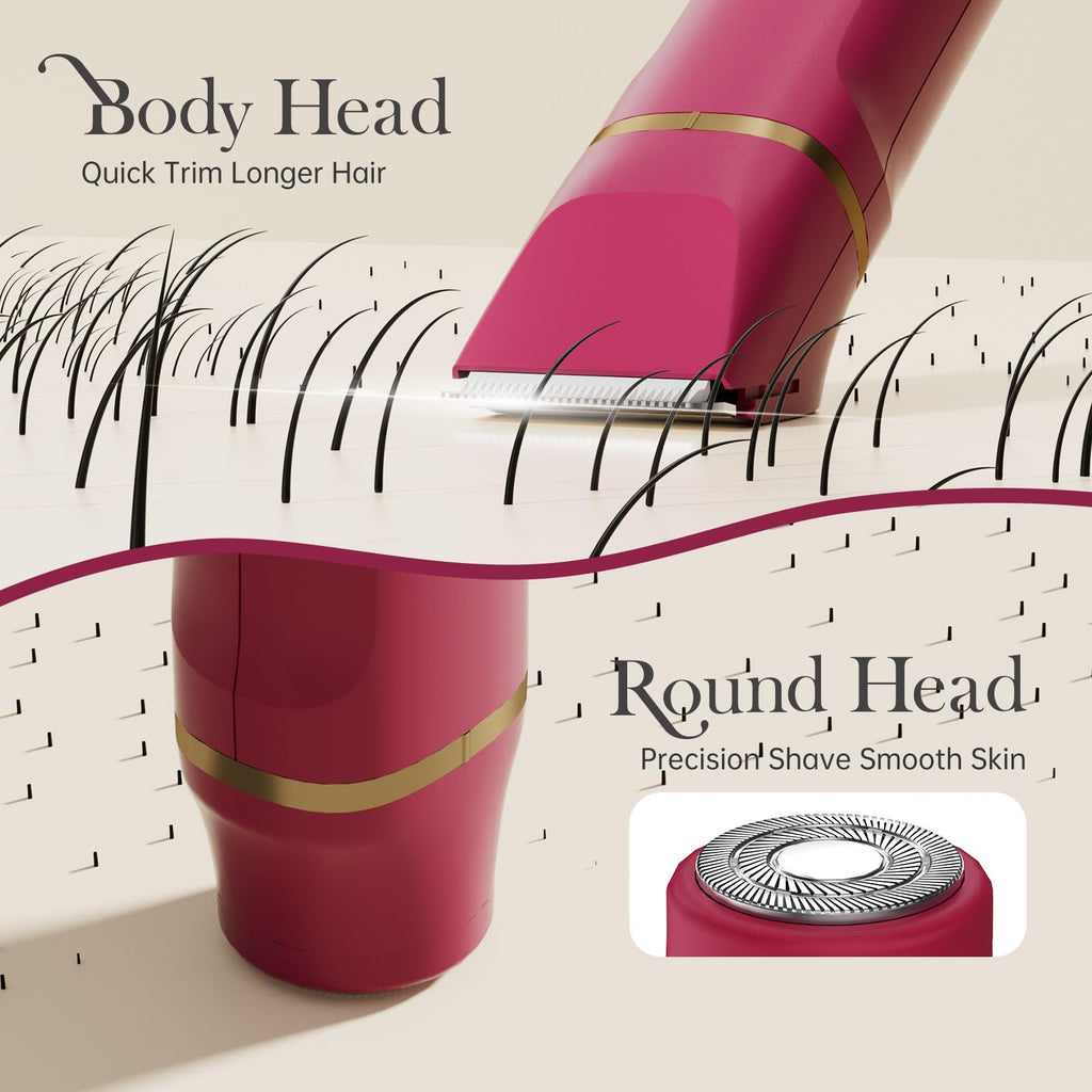 Painless Bikini Trimmer for Women – Smooth Skin in Seconds