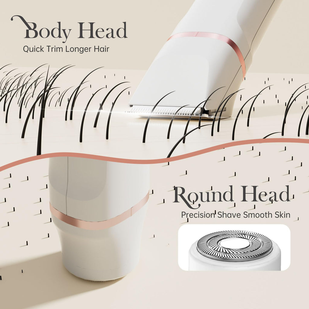 Painless Bikini Trimmer for Women – Smooth Skin in Seconds