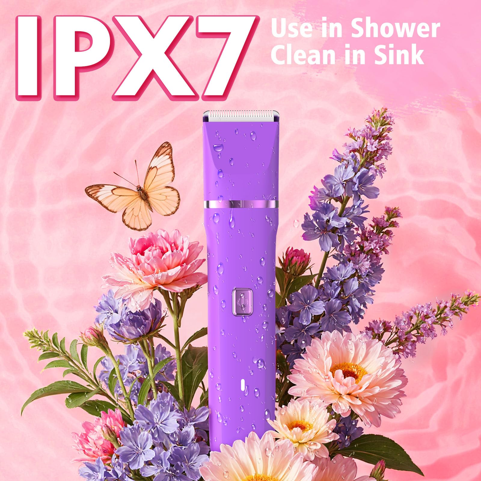 Painless Bikini Trimmer for Women – Smooth Skin in Seconds