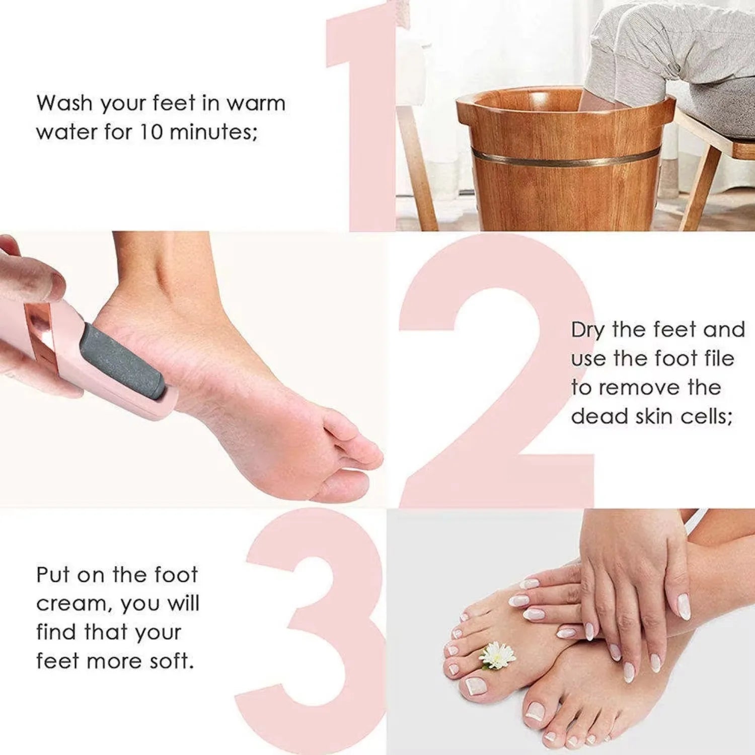 Electric Callus Remover – Smooth Soft Feet in Minutes
