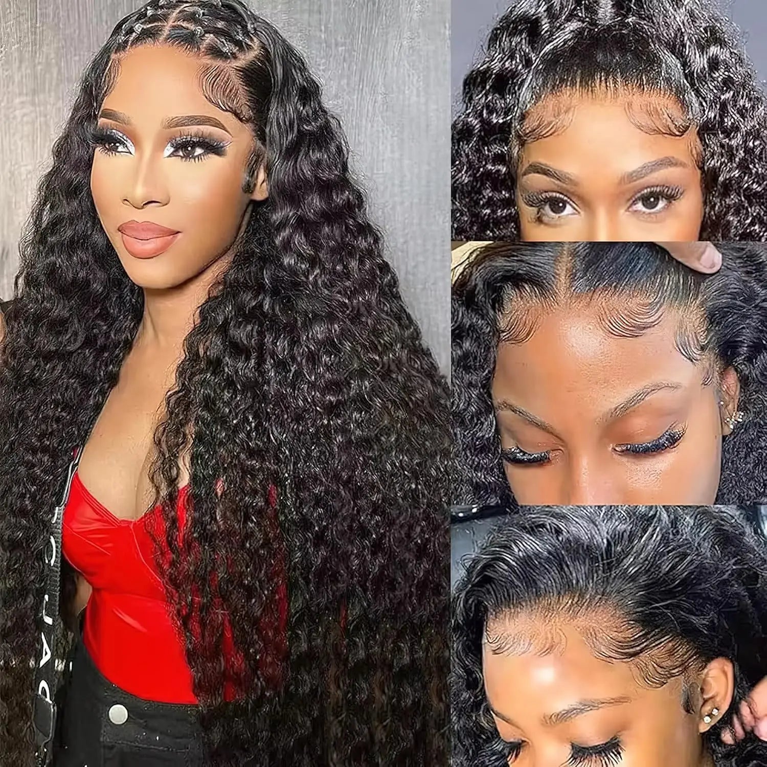 Afro Kinky Curly Wig (Glueless) – Natural Volume Hair”
