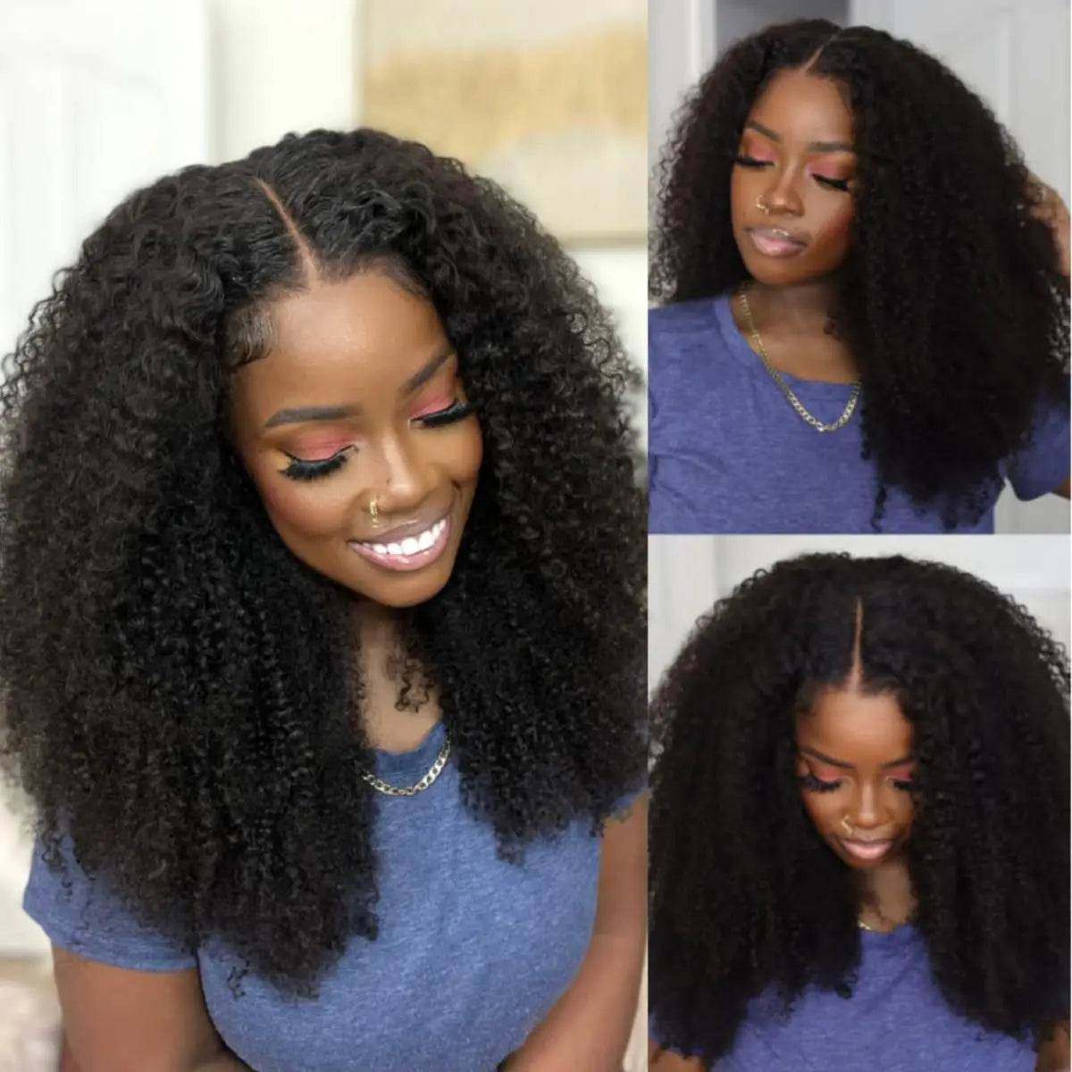 Afro Kinky Curly Wig (Glueless) – Natural Volume Hair”