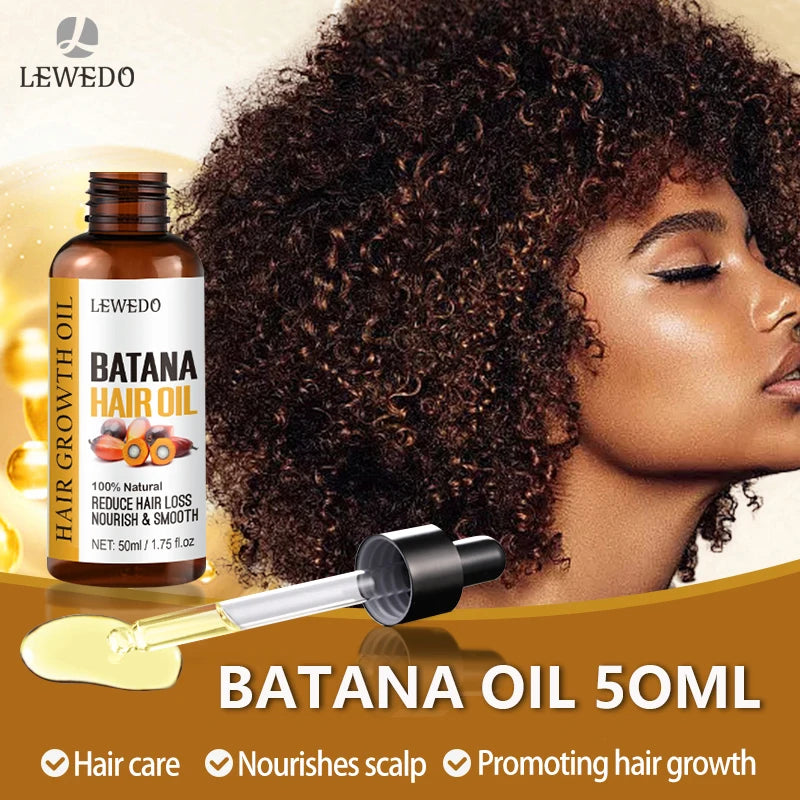 Batana Hair Growth Oil – Fast Regrowth & Repair for Thicker, Stronger Hair