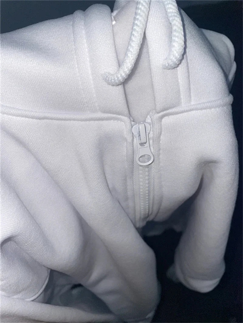 Zip-Up Hoodie for Men & Women | Fleece Sweatshirt | S-XL