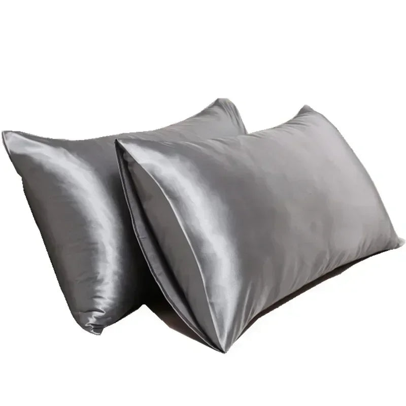 Silk Satin Pillowcase – Smooth Hair & Clear Skin While You Sleep