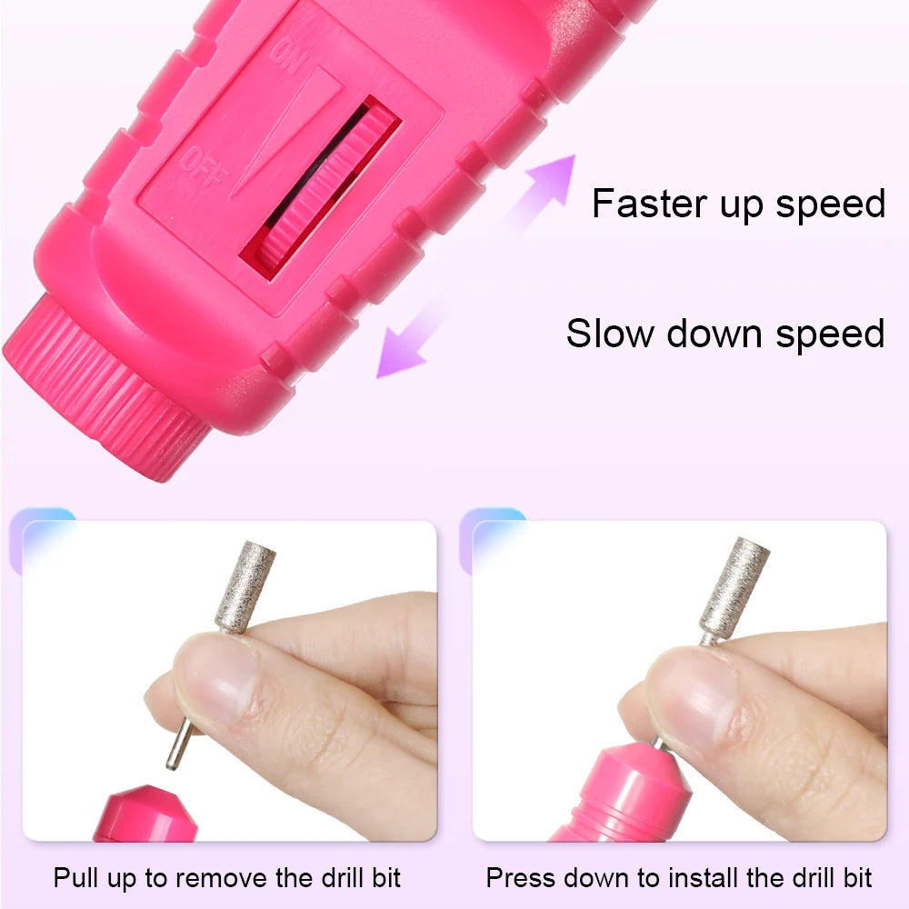 Pro Nail Drill Kit – Salon Quality Nails at Home