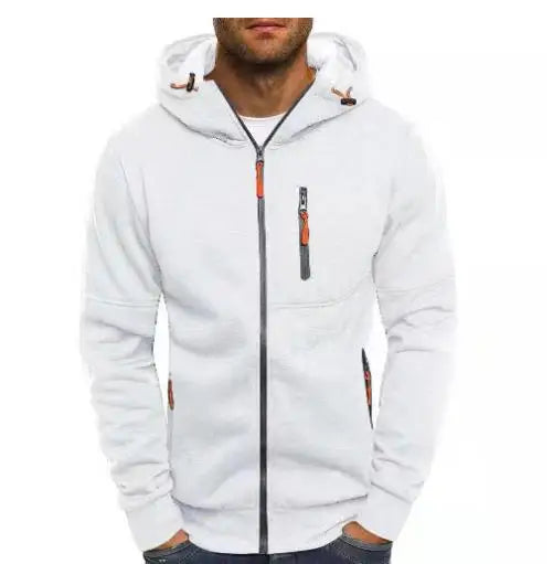Men's Zip-Up Hoodie Jacket | Casual Sweatshirt Tracksuit | S-XL