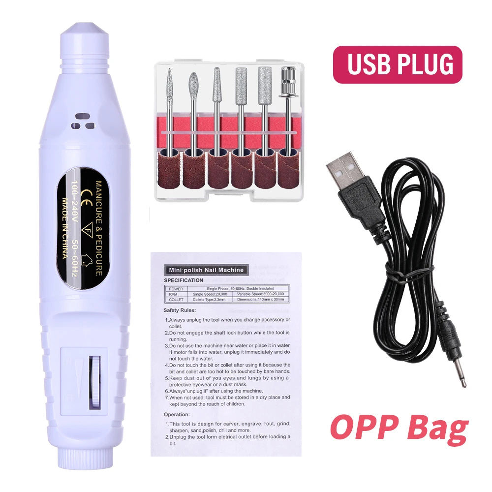 Pro Nail Drill Kit – Salon Quality Nails at Home