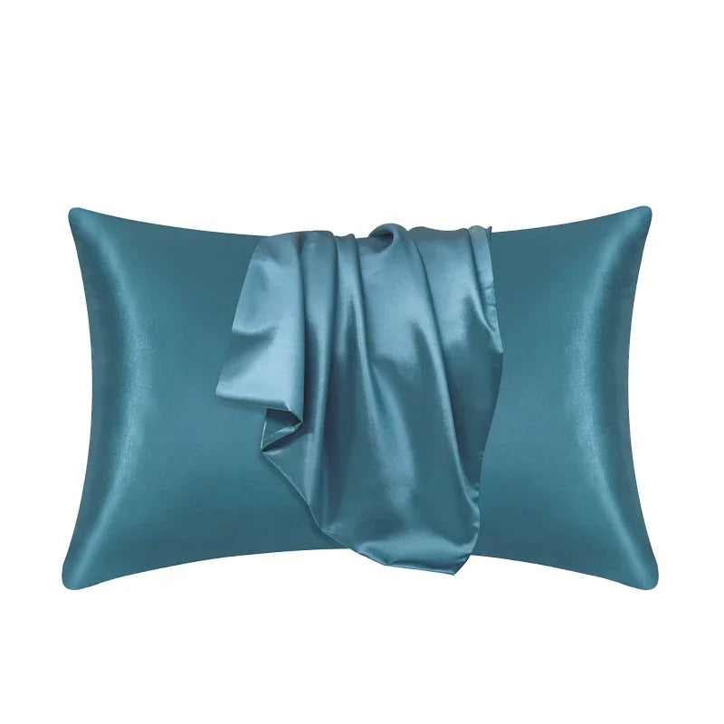 Silk Satin Pillowcase – Smooth Hair & Clear Skin While You Sleep