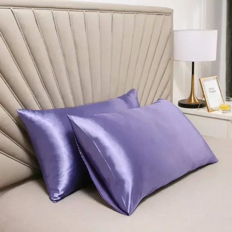 Silk Satin Pillowcase – Smooth Hair & Clear Skin While You Sleep