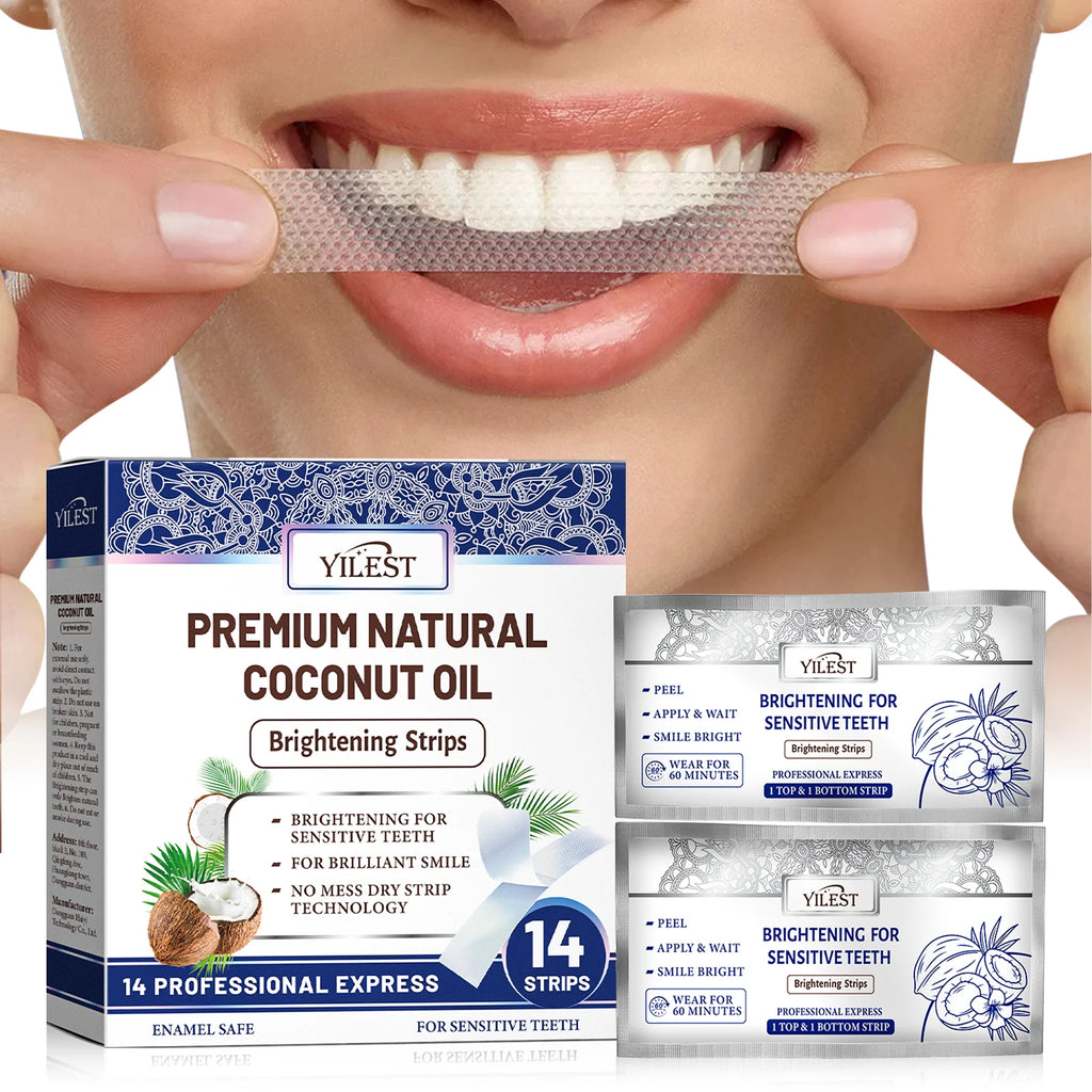Instant Smile Whitening Strips – Remove Stains & Brighten Teeth Fast