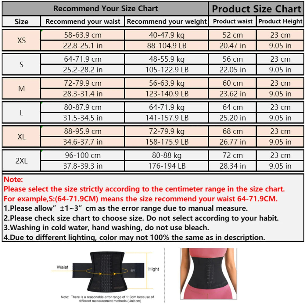 Waist Trainer Corset – Tummy Control & Hourglass Body Shaper
