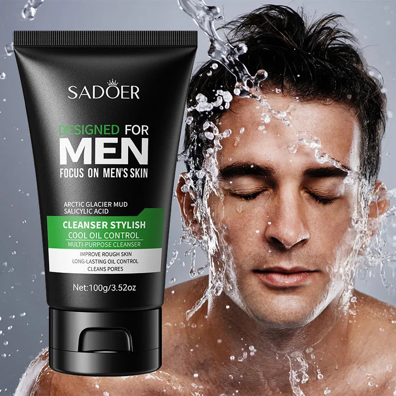 Men’s Face Cleanser – Deep Clean & Oil Control