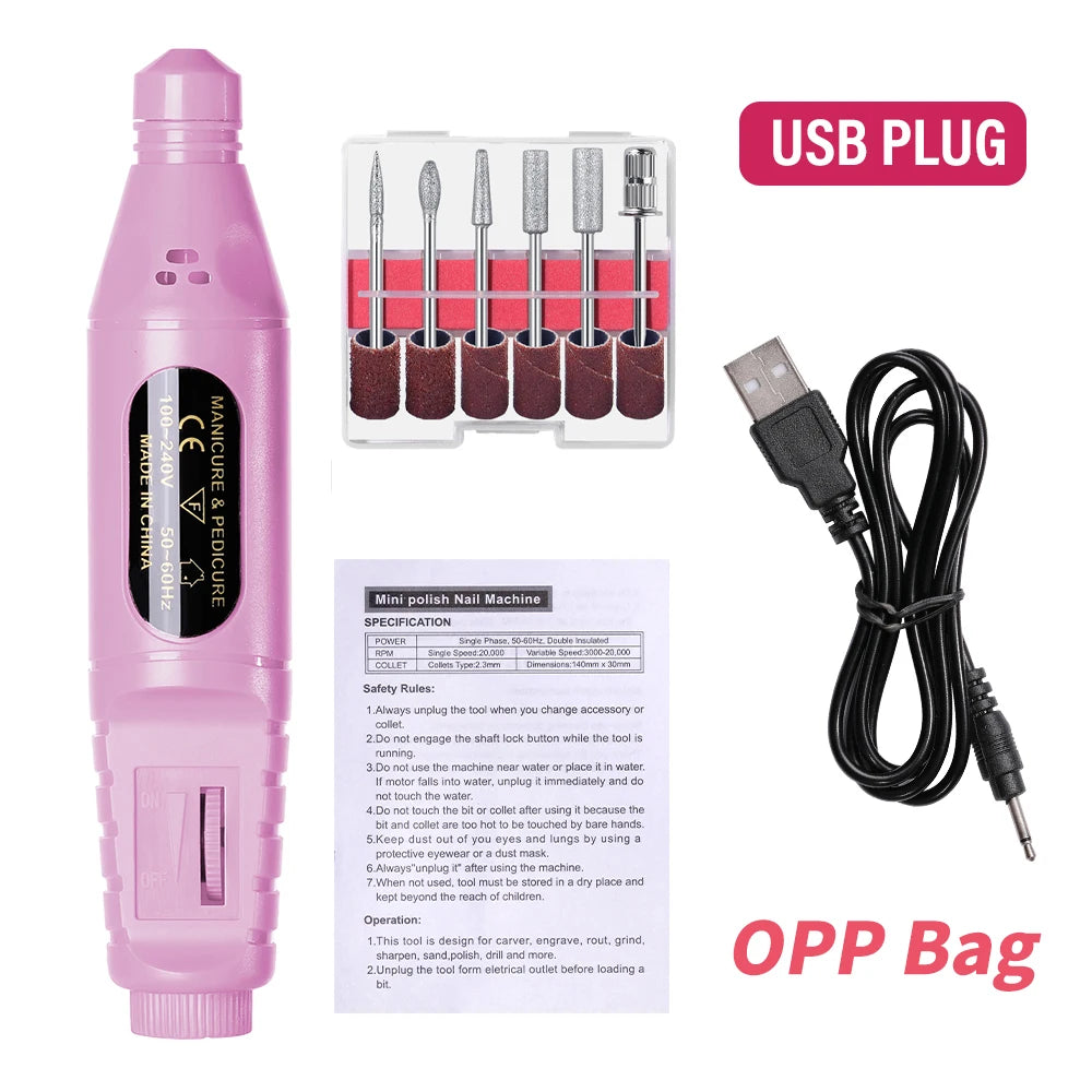 Pro Nail Drill Kit – Salon Quality Nails at Home