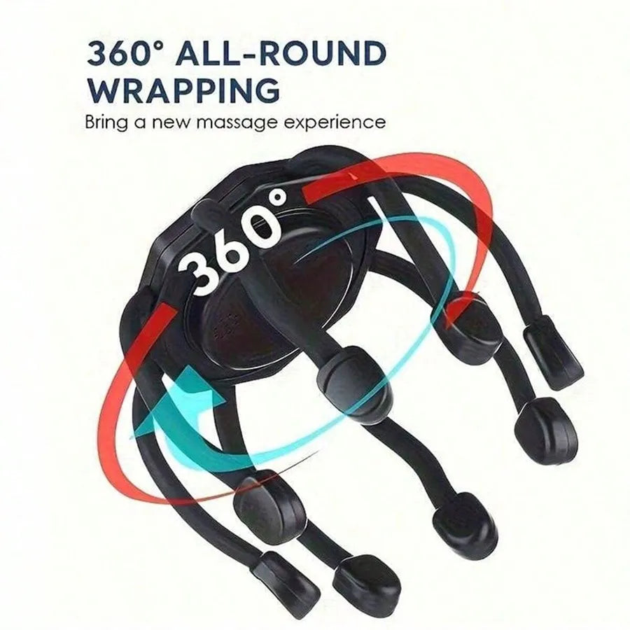 Electric Scalp Massager – Relaxing Head Massage & Hair Growth Tool