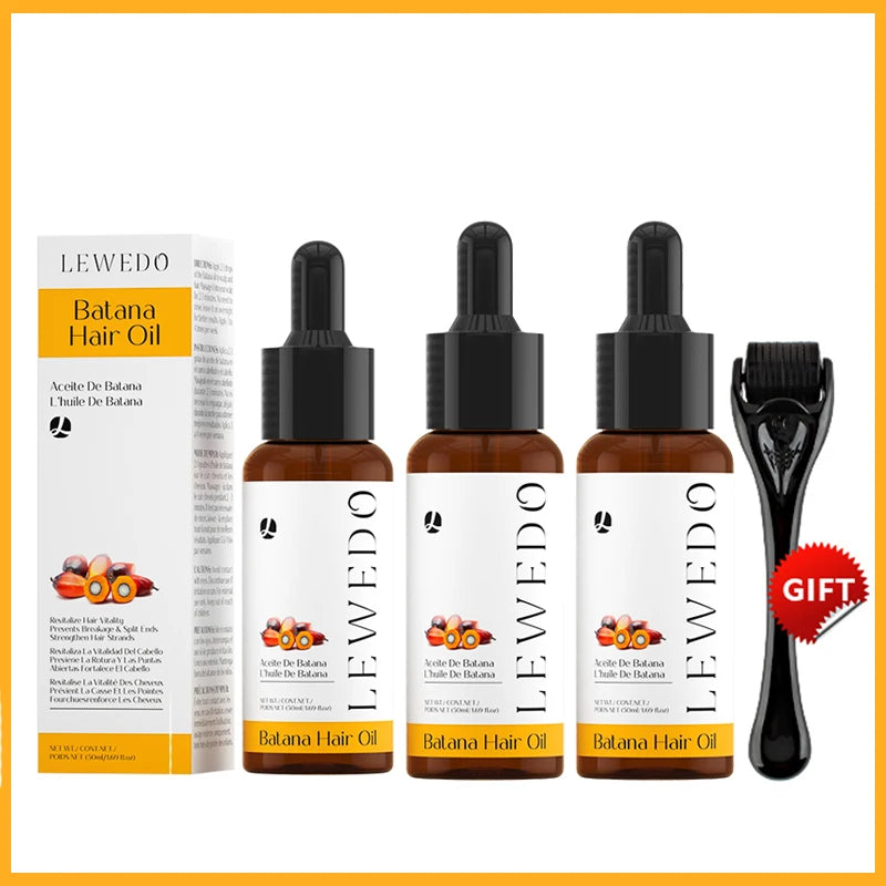 Batana Hair Growth Oil – Fast Regrowth & Repair for Thicker, Stronger Hair
