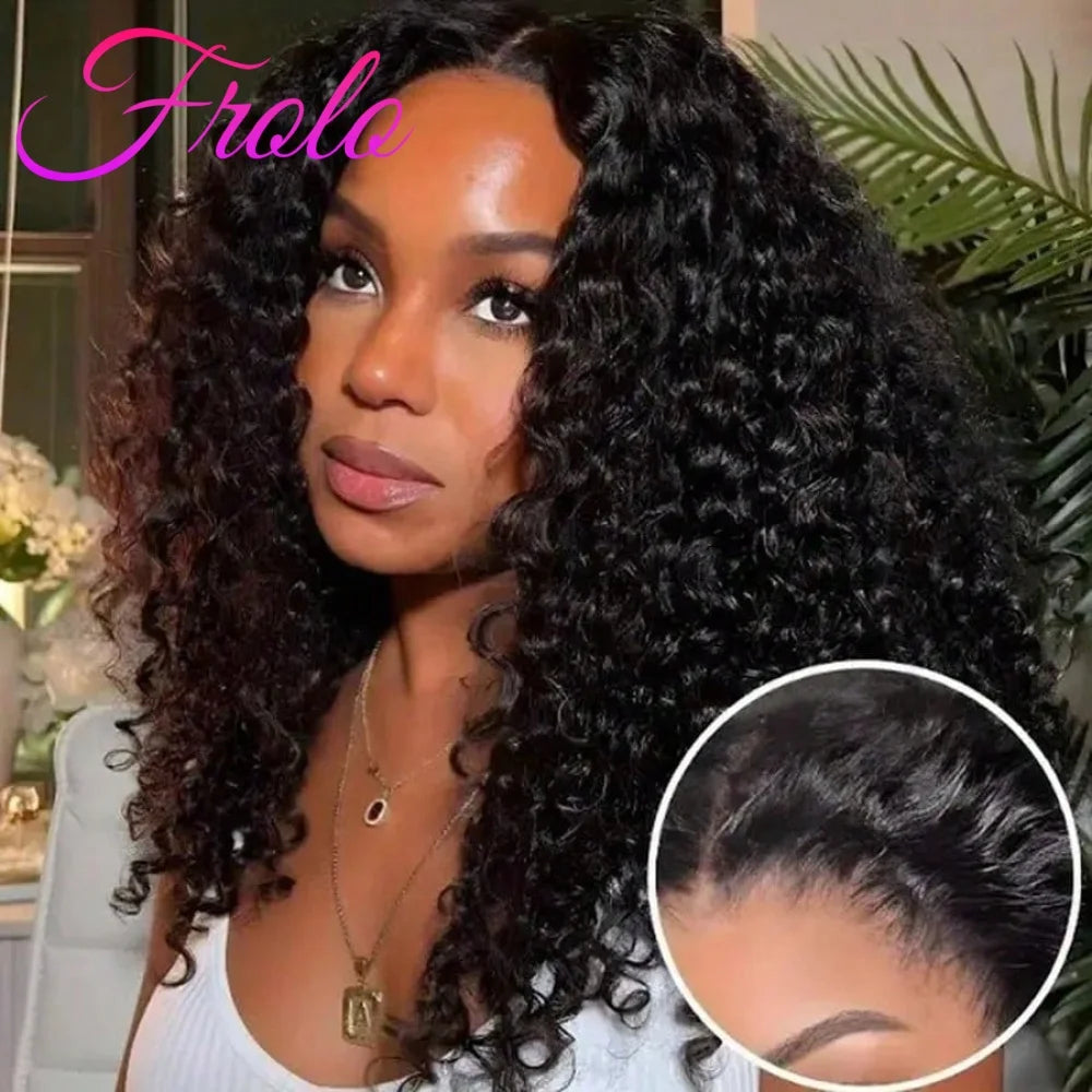 HD Lace Deep Wave Wig – Brazilian Human Hair | 13x4 / 13x6 / 360 Lace | Pre-Plucked for Black Women