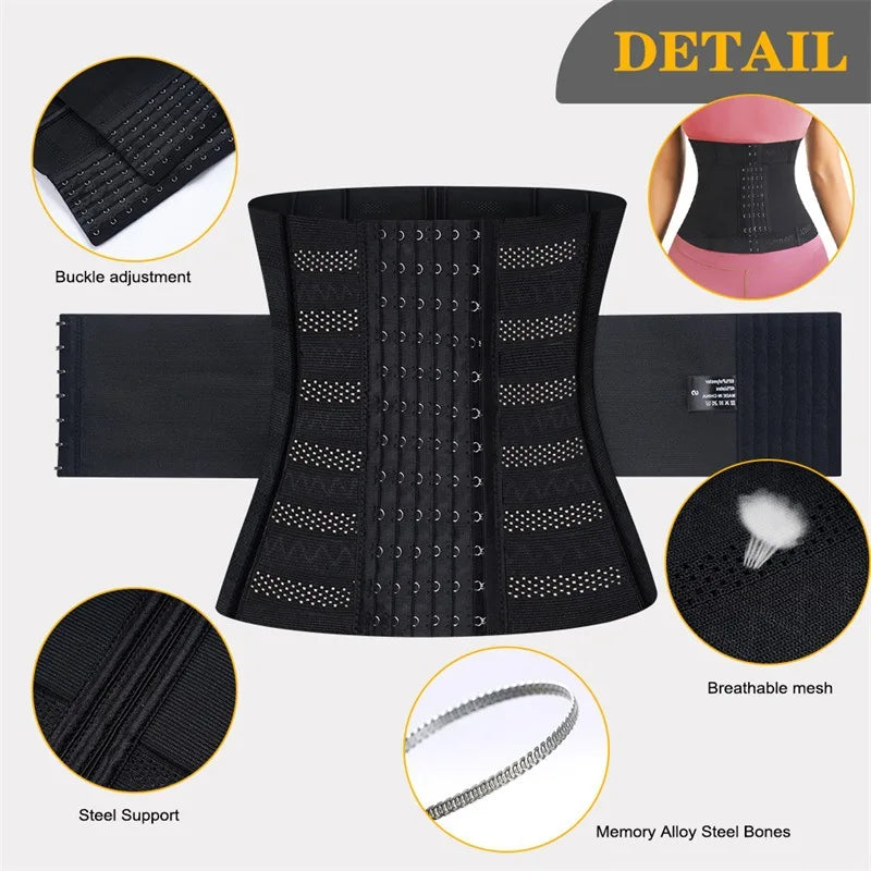 Waist Trainer Corset – Tummy Control & Hourglass Body Shaper