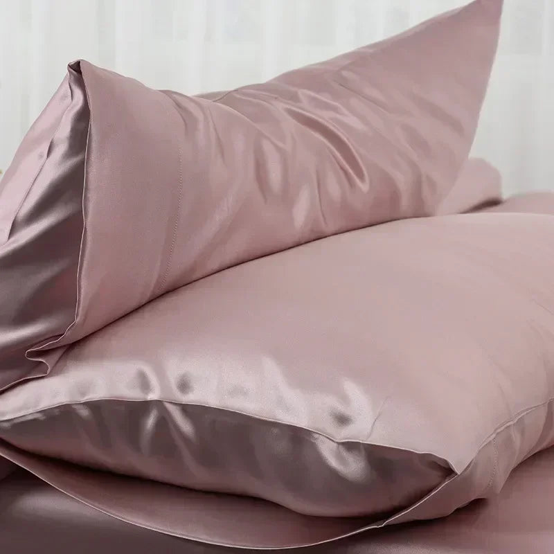 Silk Satin Pillowcase – Smooth Hair & Clear Skin While You Sleep