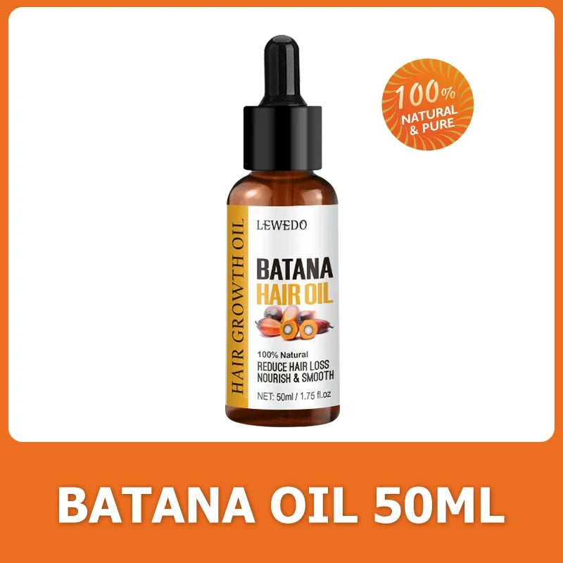 Batana Hair Growth Oil – Fast Regrowth & Repair for Thicker, Stronger Hair