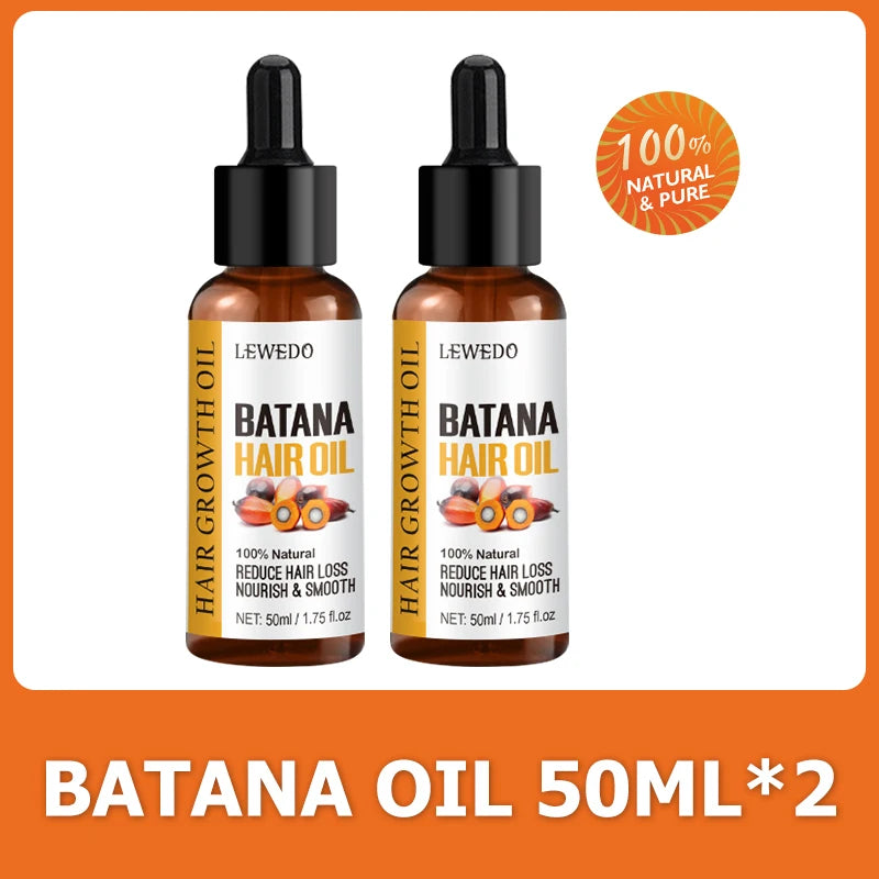 Batana Hair Growth Oil – Fast Regrowth & Repair for Thicker, Stronger Hair