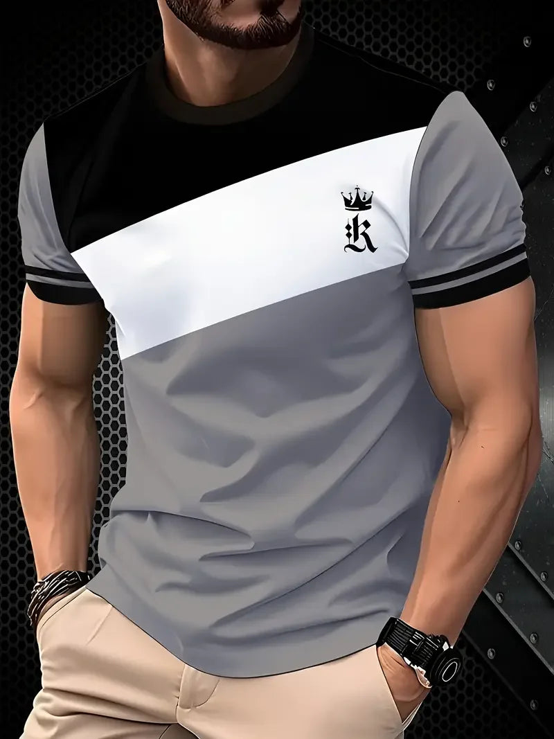 Men's 3D Print T-Shirt | Short Sleeve Graphic Tee | S-XL