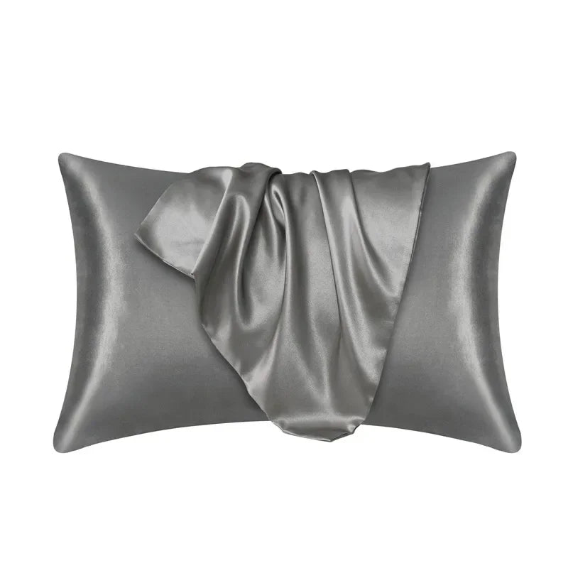 Silk Satin Pillowcase – Smooth Hair & Clear Skin While You Sleep