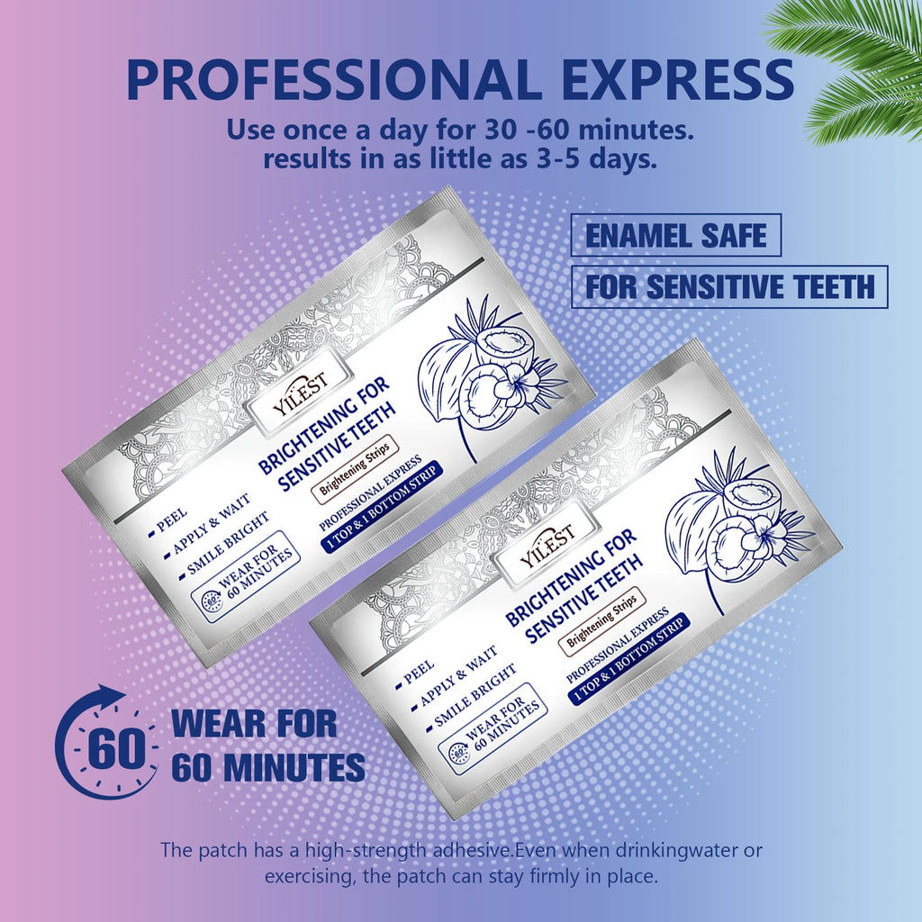 Instant Smile Whitening Strips – Remove Stains & Brighten Teeth Fast