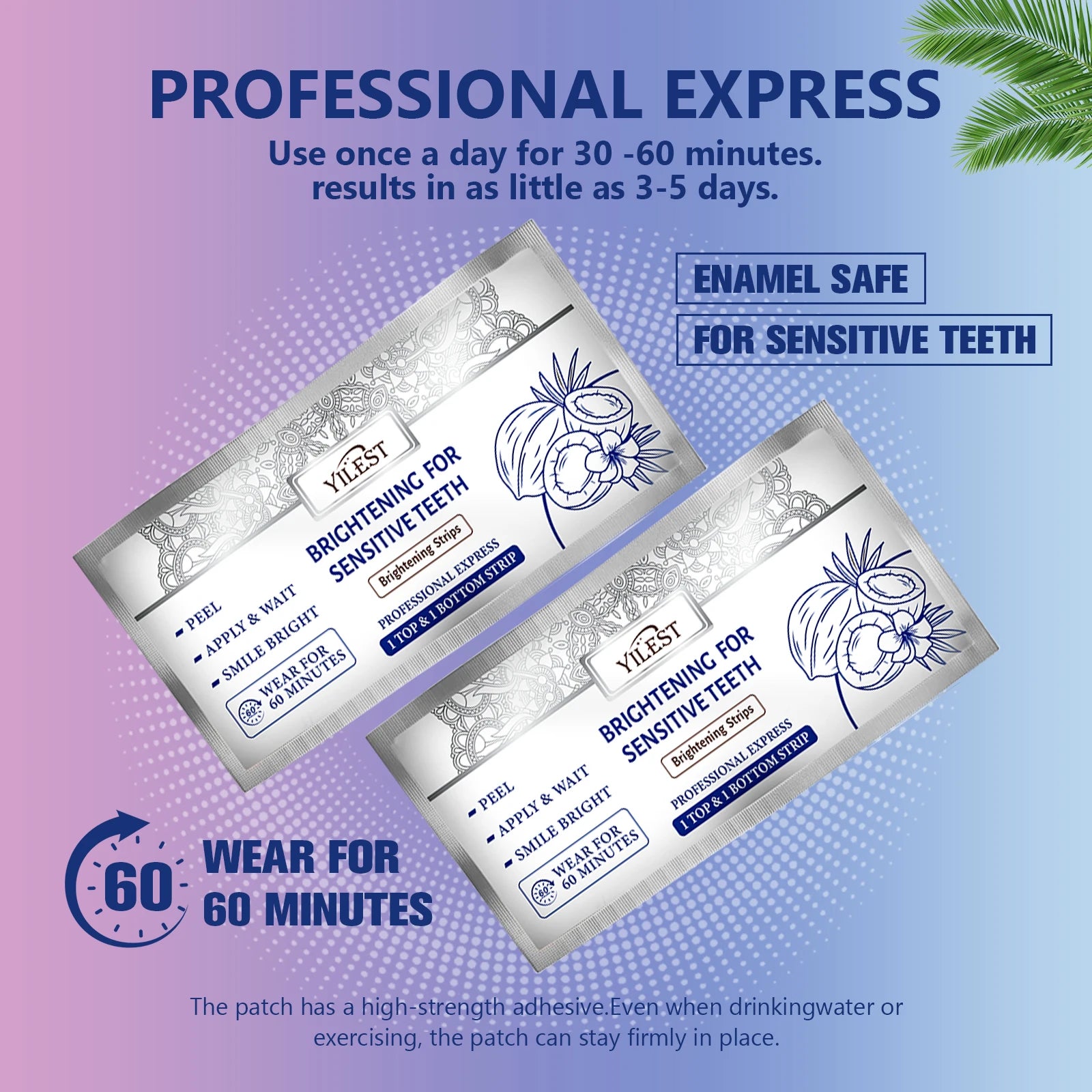 Instant Smile Whitening Strips – Remove Stains & Brighten Teeth Fast