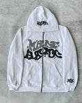 Men's Y2K Zip-Up Hoodie | Retro American Graphic Streetwear Jacket
