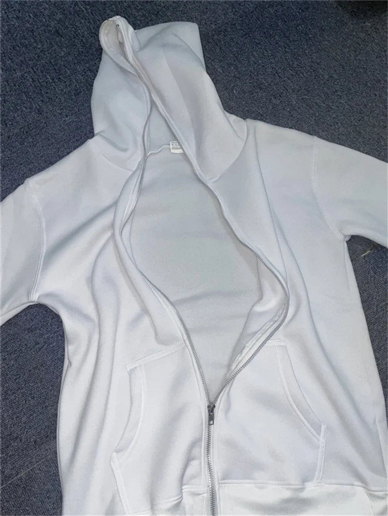 Zip-Up Hoodie for Men & Women | Fleece Sweatshirt | S-XL