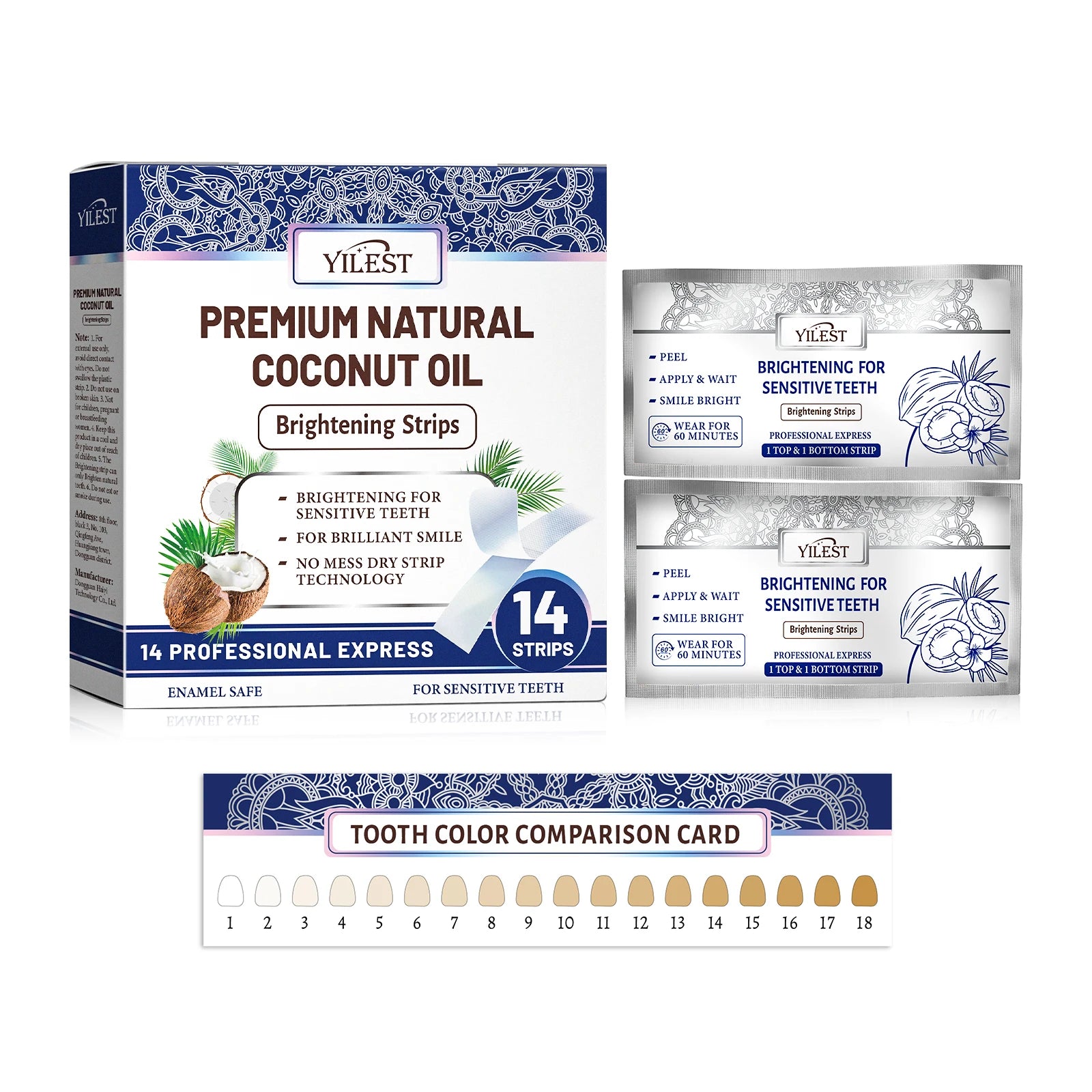 Instant Smile Whitening Strips – Remove Stains & Brighten Teeth Fast