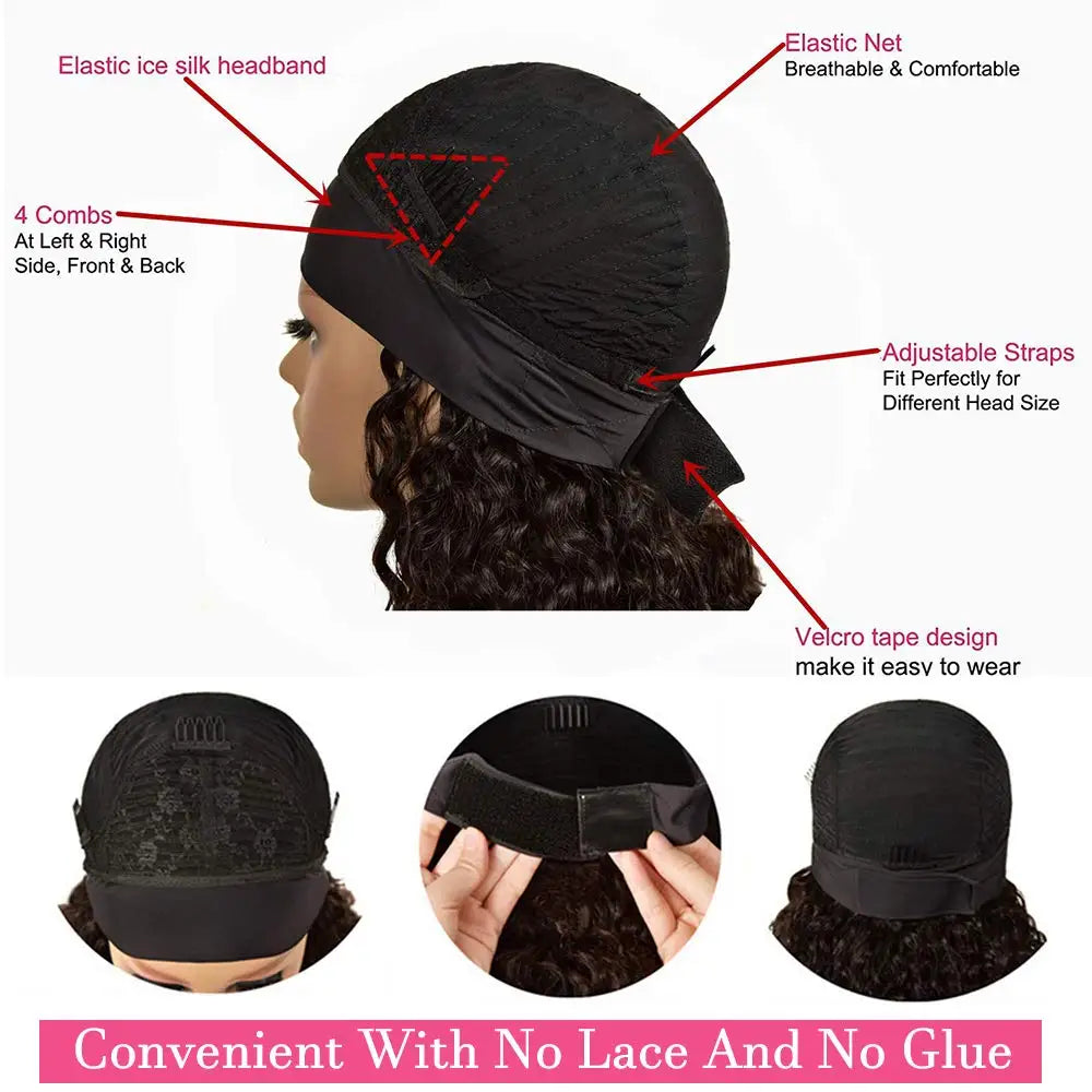 Afro Kinky Curly Wig (Glueless) – Natural Volume Hair”